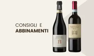 Due bottiglie di vino Antonelli, Montefalco Sagrantino e Montefalco Rosso, eccellenze DOCG Umbria, pronte per consigli e abbinamenti.